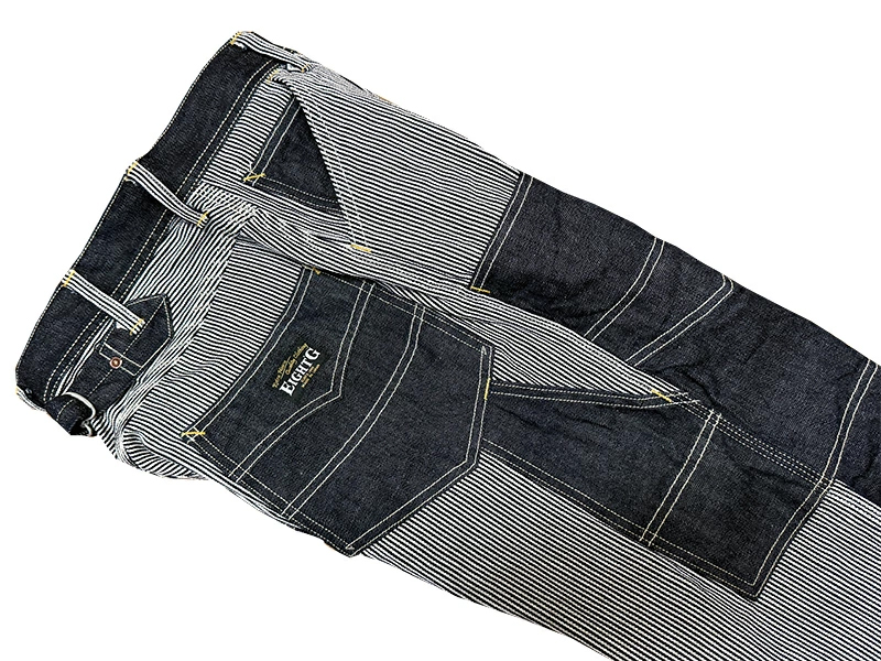 画像12: Eight-G（エイトG） NO：8WK-13 “Double Knee Crazy Work Pants”  2023年製 当店水洗い＆自然乾燥 8WK-13-23
