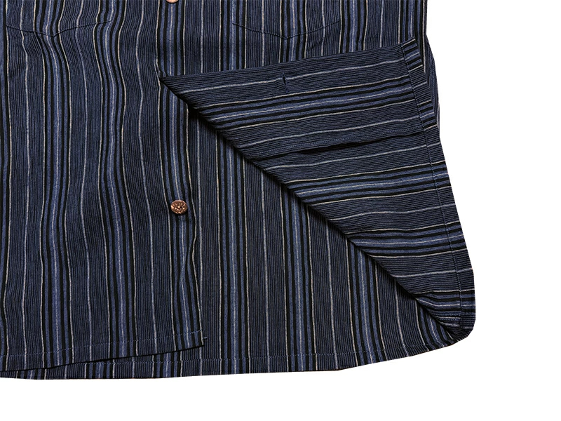 画像7: Eight-G（エイトＧ） “11oz.HEAVY FLANNEL　MADRAS CHECK WORK SHIRTS” 2024年生産タイプ 8LS-71-24AW