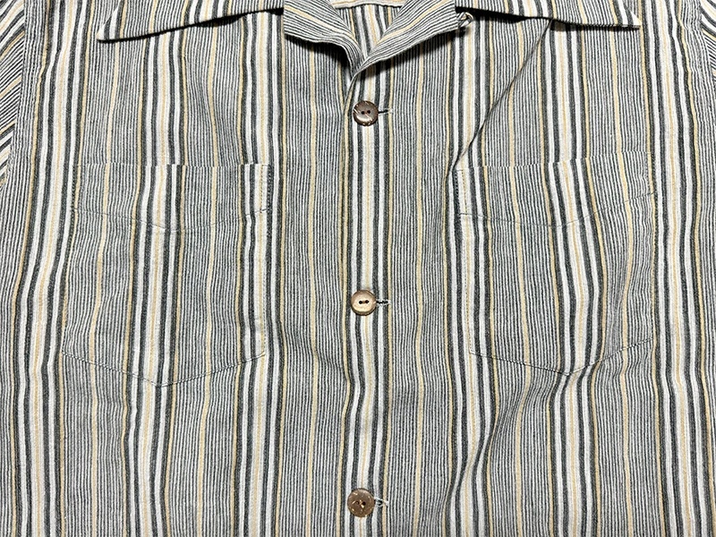 画像17: Eight-G（エイトＧ） “11oz.HEAVY FLANNEL　MADRAS CHECK WORK SHIRTS” 2024年生産タイプ 8LS-71-24AW